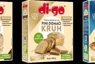 di-go mješavine za brzo pripremanje ukusnog i zdravog hljeba!