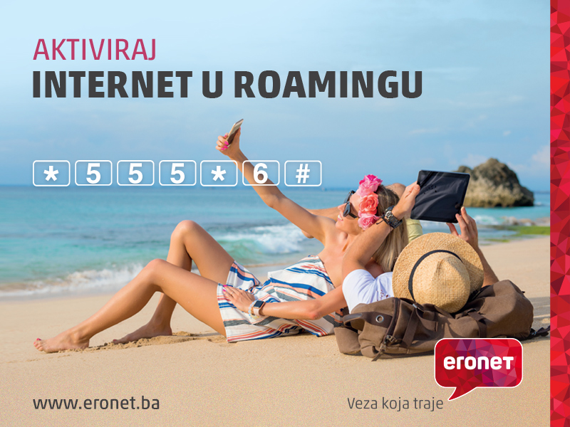 Bezbrižna komunikacija internetom u inozemstvu